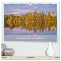 Vorderes Coverbild Schwedischer Sommer in Värmland (hochwertiger Premium Wandkalender 2025 DIN A2 quer), Kunstdruck in Hochglanz