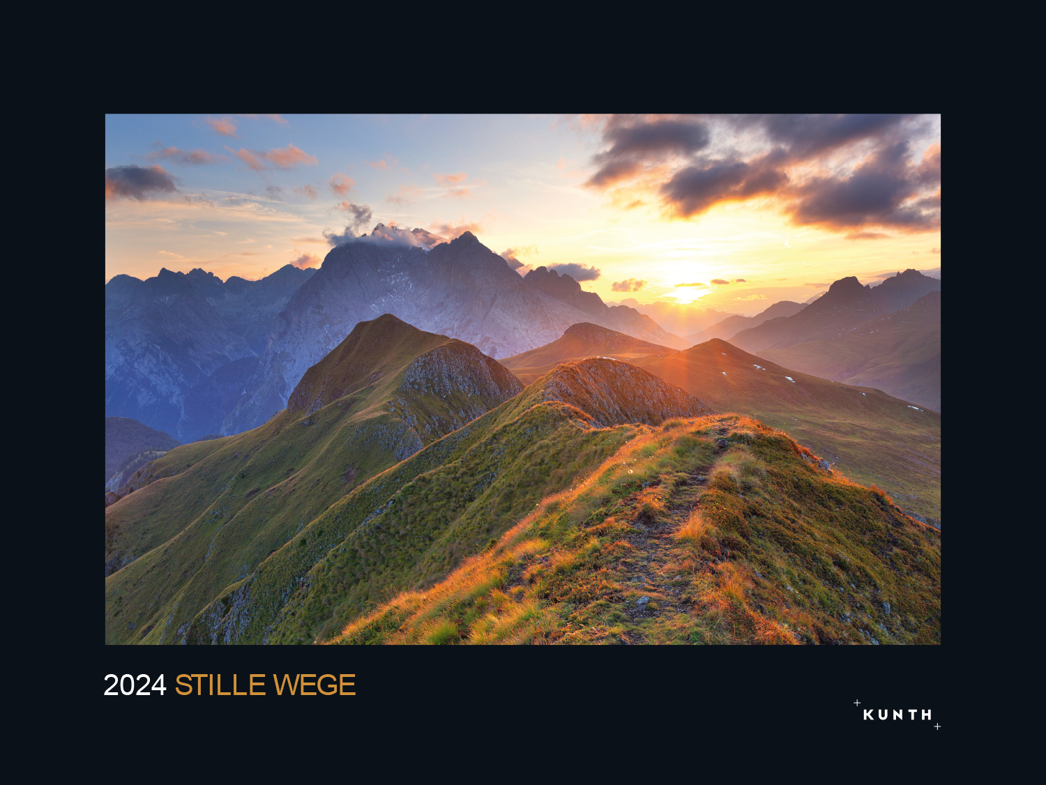 Beispielinhalt (Bild) Stille Wege - KUNTH Wandkalender 2024