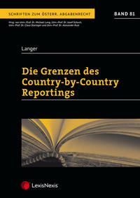 Vorderes Coverbild Die Grenzen des Country-by-Country Reportings