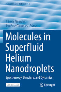 Vorderes Coverbild Molecules in Superfluid Helium Nanodroplets
