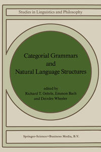 Vorderes Coverbild Categorial Grammars and Natural Language Structures