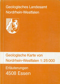 Vorderes Coverbild Geologische Karten von Nordrhein-Westfalen 1:25000 / Essen