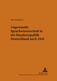 Vorderes Coverbild Angewandte Sprachwissenschaft in der Bundesrepublik Deutschland nach 1945