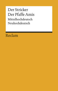 Vorderes Coverbild Der Pfaffe Amis. Mittelhochdeutsch/Neuhochdeutsch