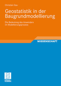Vorderes Coverbild Geostatistik in der Baugrundmodellierung