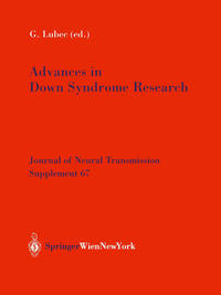 Vorderes Coverbild Advances in Down Syndrome Research
