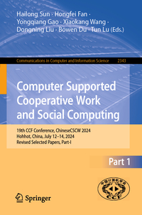 Vorderes Coverbild Computer Supported Cooperative Work and Social Computing