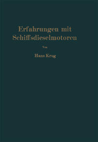 Vorderes Coverbild Erfahrungen mit Schiffsdieselmotoren