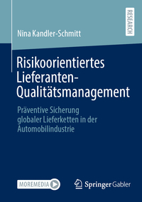 Vorderes Coverbild Risikoorientiertes Lieferanten-Qualitätsmanagement