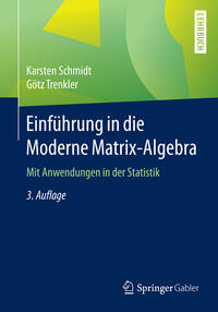 Vorderes Coverbild Einführung in die Moderne Matrix-Algebra
