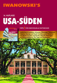 Vorderes Coverbild USA-Süden - Reiseführer von Iwanowski