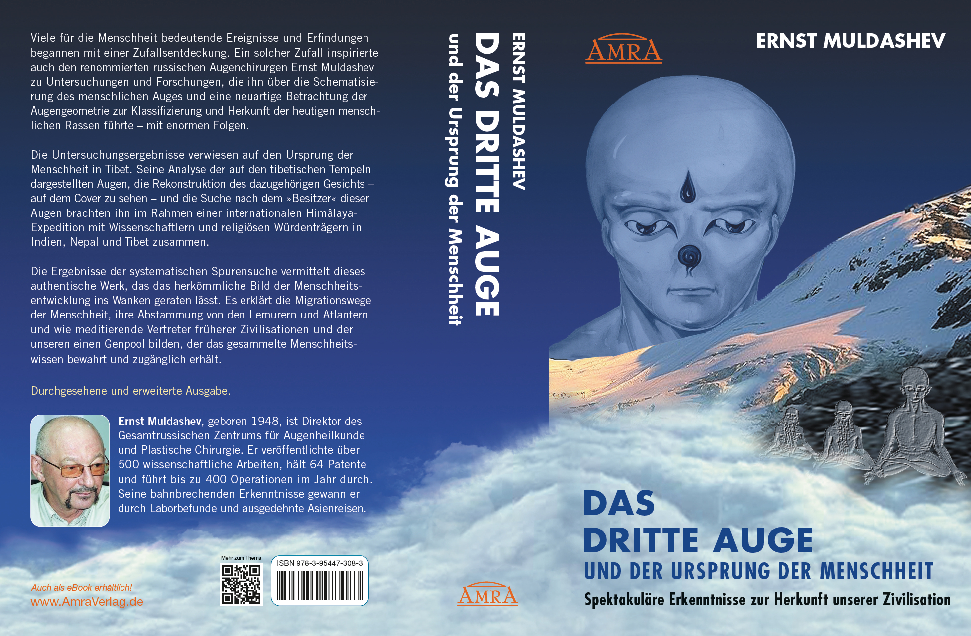 Gesamtes Coverbild DAS DRITTE AUGE und der Ursprung der Menschheit