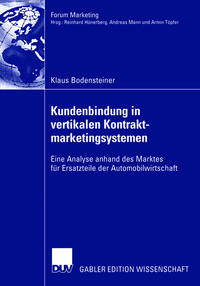 Vorderes Coverbild Kundenbindung in vertikalen Kontraktmarketingsystemen