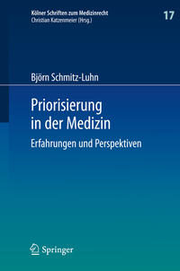 Vorderes Coverbild Priorisierung in der Medizin