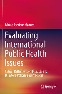 Vorderes Coverbild Evaluating International Public Health Issues