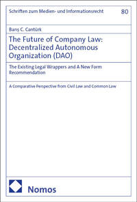 Vorderes Coverbild The Future of Company Law: Decentralized Autonomous Organization (DAO)