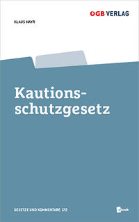 Vorderes Coverbild Kautionsschutzgesetz
