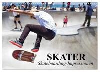 Vorderes Coverbild Skater. Skateboarding-Impressionen (Wandkalender 2025 DIN A3 quer), CALVENDO Monatskalender