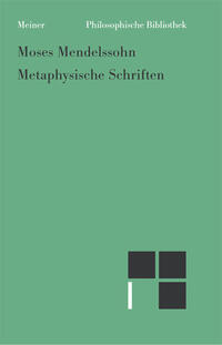 Vorderes Coverbild Metaphysische Schriften