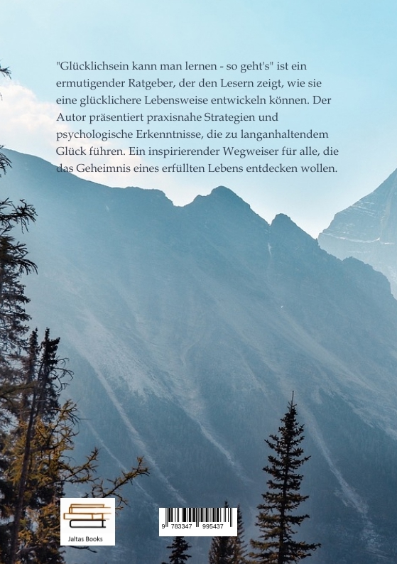 Rückseitencover Glücklichsein kann man lernen - so geht's