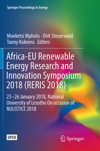 Vorderes Coverbild Africa-EU Renewable Energy Research and Innovation Symposium 2018 (RERIS 2018)