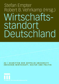 Vorderes Coverbild Wirtschaftsstandort Deutschland