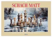 Vorderes Coverbild Schach Matt (Wandkalender 2025 DIN A2 quer), CALVENDO Monatskalender
