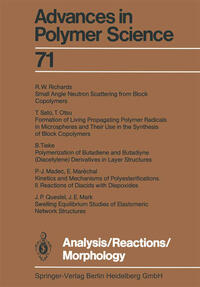 Vorderes Coverbild Analysis/Reactions/Morphology