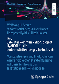 Vorderes Coverbild Das Satellitenkommunikationsprojekt HydRON für die baden-württembergische Industrie