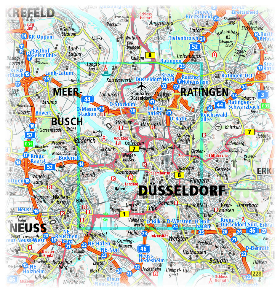 Beispielinhalt (Bild) Düsseldorf