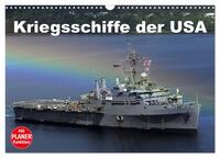 Vorderes Coverbild Kriegsschiffe der USA (Wandkalender 2025 DIN A3 quer), CALVENDO Monatskalender