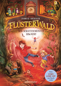Vorderes Coverbild Flüsterwald - Der Schattenmeister erwacht: Das spannende Staffelfinale! (Flüsterwald, Staffel I, Bd. 4)