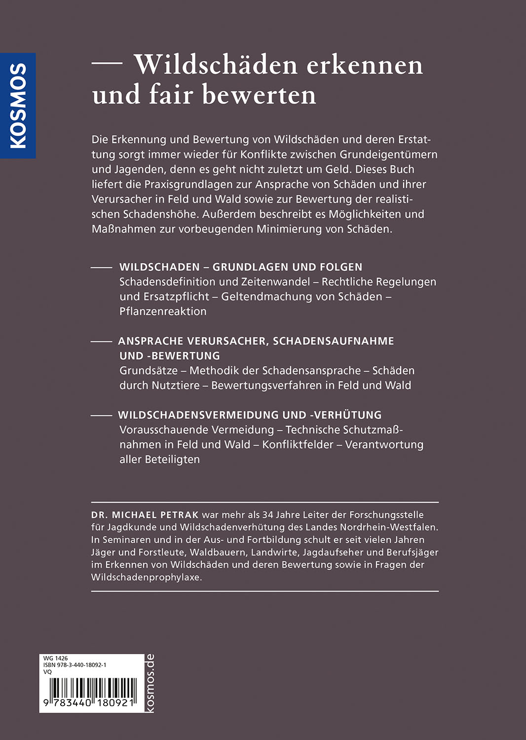 Rückseitencover Wildschäden
