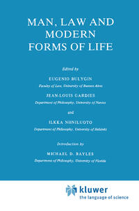 Vorderes Coverbild Man, Law and Modern Forms of Life
