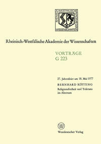 Vorderes Coverbild Religionsfreiheit und Toleranz im Altertum