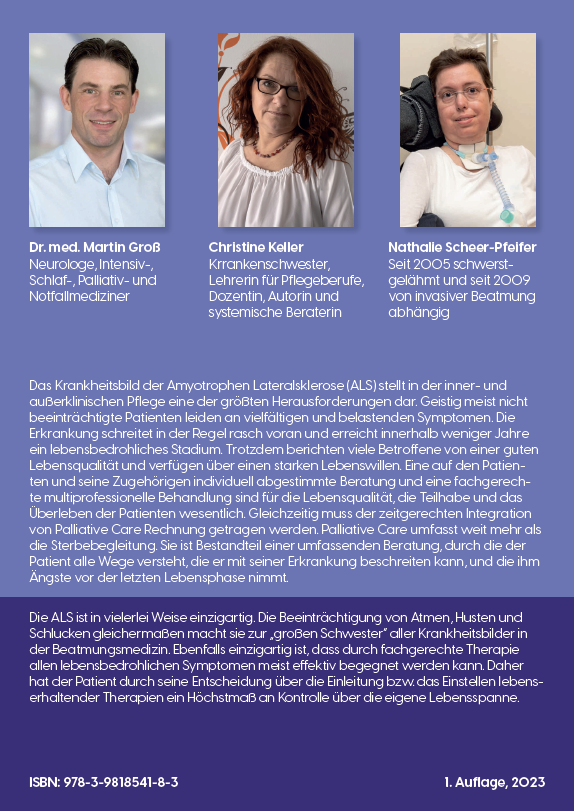 Rückseitencover Amyothrophe Lateralsklerose