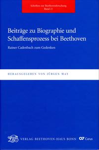 Vorderes Coverbild Beiträge zu Biographie und Schaffensprozess bei Beethoven