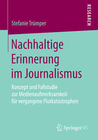 Vorderes Coverbild Nachhaltige Erinnerung im Journalismus