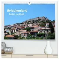 Vorderes Coverbild Griechenland - Insel Lesbos (hochwertiger Premium Wandkalender 2025 DIN A2 quer), Kunstdruck in Hochglanz