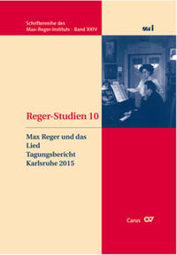 Vorderes Coverbild Reger-Studien 10
