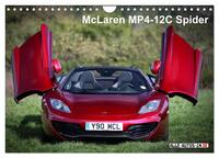 Vorderes Coverbild McLaren MP4-12C Spider (Wandkalender 2025 DIN A4 quer), CALVENDO Monatskalender