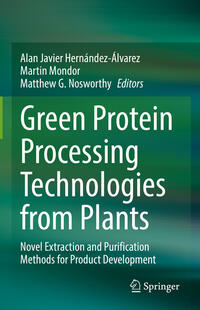 Vorderes Coverbild Green Protein Processing Technologies from Plants