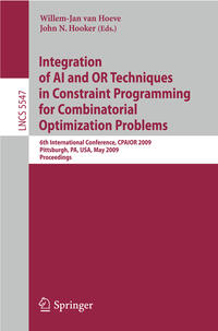 Vorderes Coverbild Integration of AI and OR Techniques in Constraint Programming for Combinatorial Optimization Problems