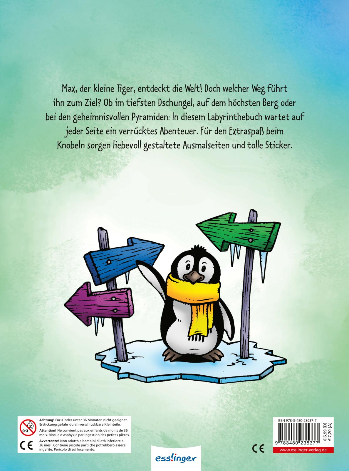 Rückseitencover Verrückte Labyrinthe