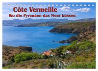 Vorderes Coverbild Cote Vermeille - Wo die Pyrenäen das Meer küssen (Tischkalender 2025 DIN A5 quer), CALVENDO Monatskalender