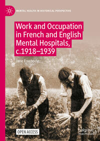 Vorderes Coverbild Work and Occupation in French and English Mental Hospitals, c.1918-1939