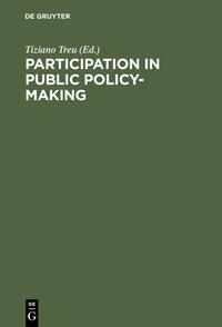 Vorderes Coverbild Participation in Public Policy-Making