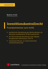 Vorderes Coverbild Investitionskontrollrecht