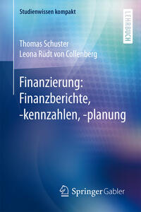 Vorderes Coverbild Finanzierung: Finanzberichte, -kennzahlen, -planung