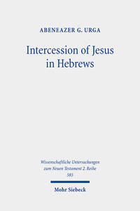 Vorderes Coverbild Intercession of Jesus in Hebrews